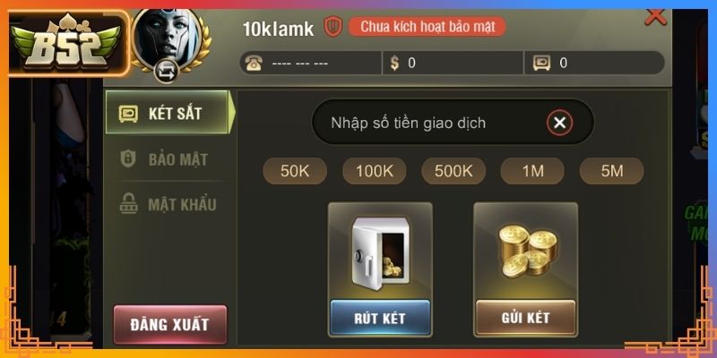 Bảo mật thông tin đăng nhập