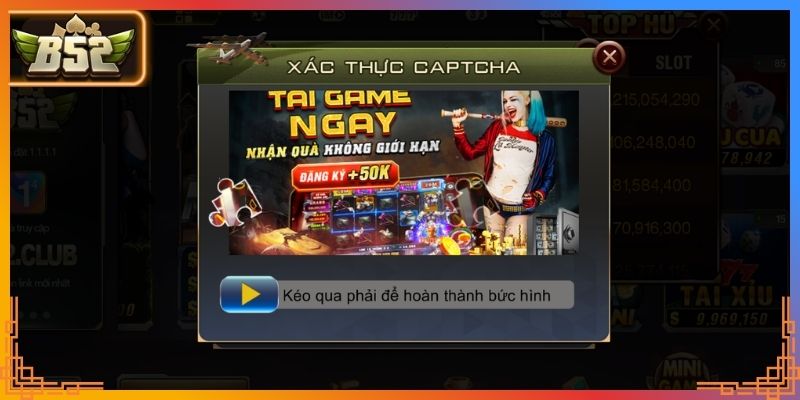 Lưu ý khi đăng nhập account B52