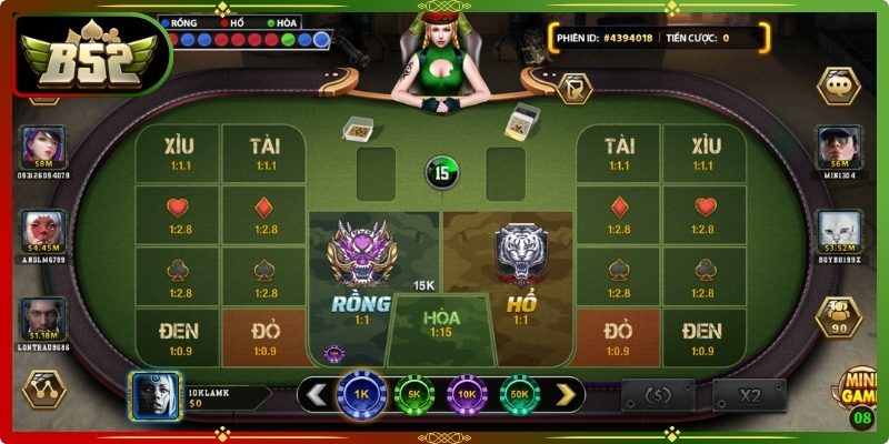 Tựa game rồng hổ B52 hoạt động thế nào? 
